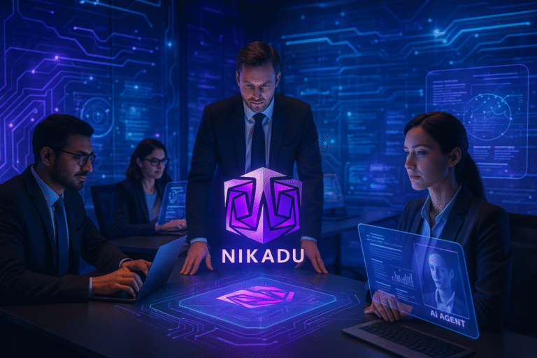 equipo trabajando en NIKADU